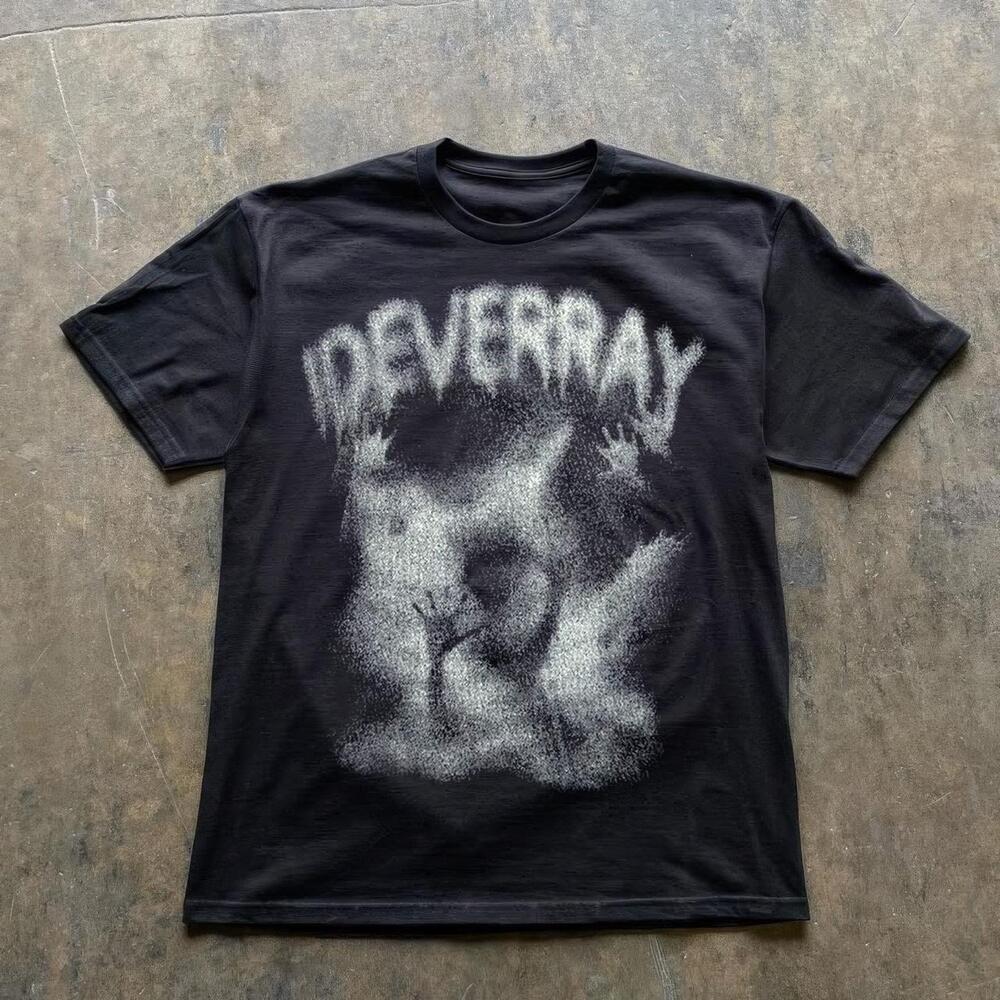 Black Ideverray Horror Tee